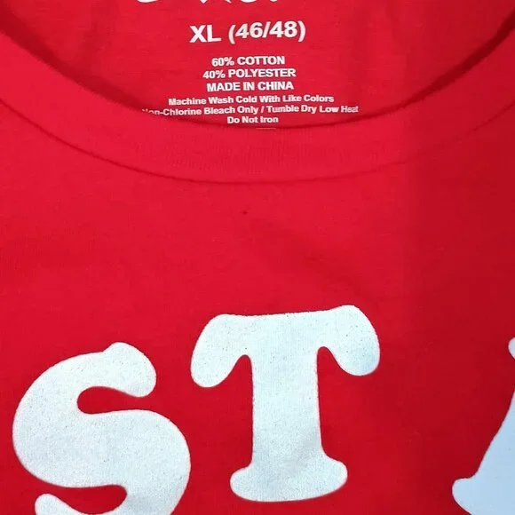 Coca-Cola T Shirt Mens XL 46/48 Red Best Pop Ever Crewneck Graphic Retro Fathers - Picture 2 of 8